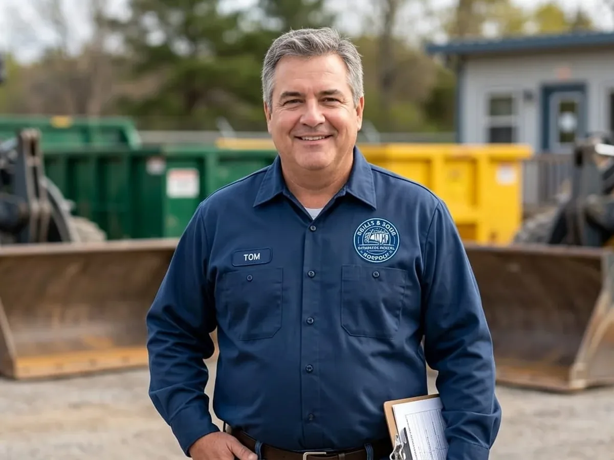 Reilly & Sons Dumpster Rental team member