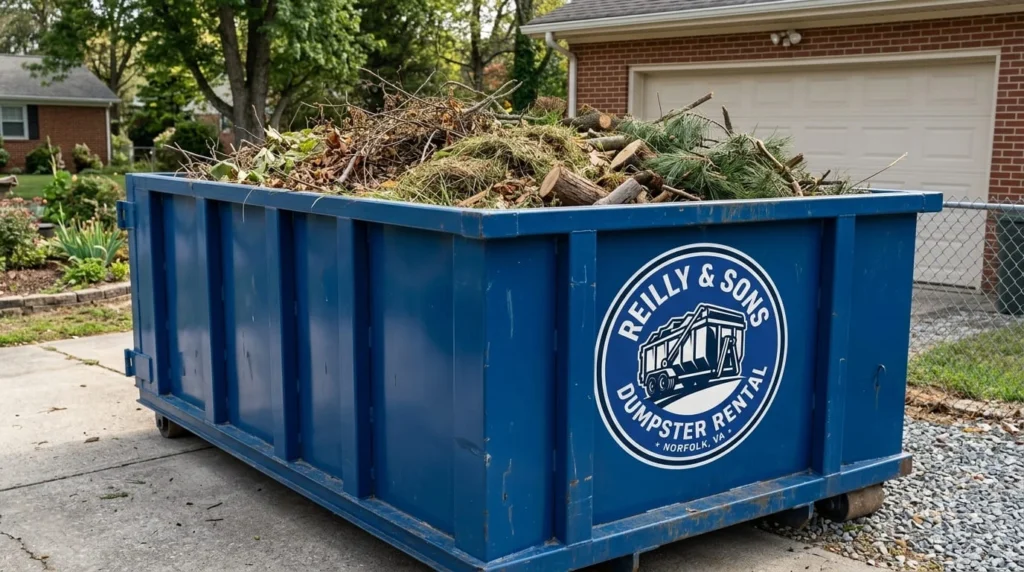 Yard Waste Dumpster Rental Norfolk VA