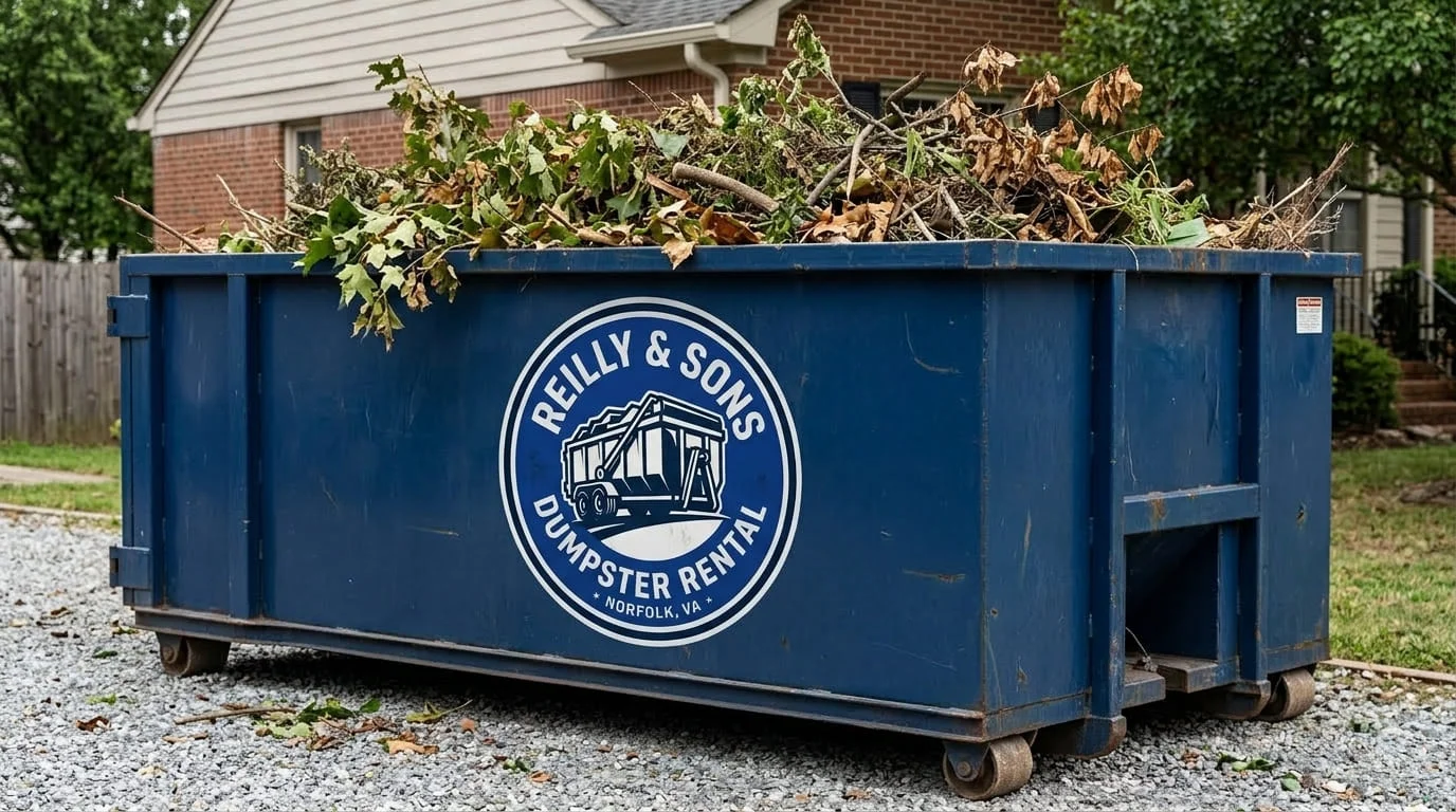 Yard Waste Dumpster Rental Norfolk